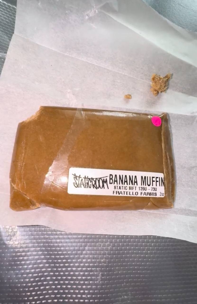 StaticRoom Sift Banana Muffin 1 Order StaticRoom Sift Banana Muffin Flavour - Fratallo Farms