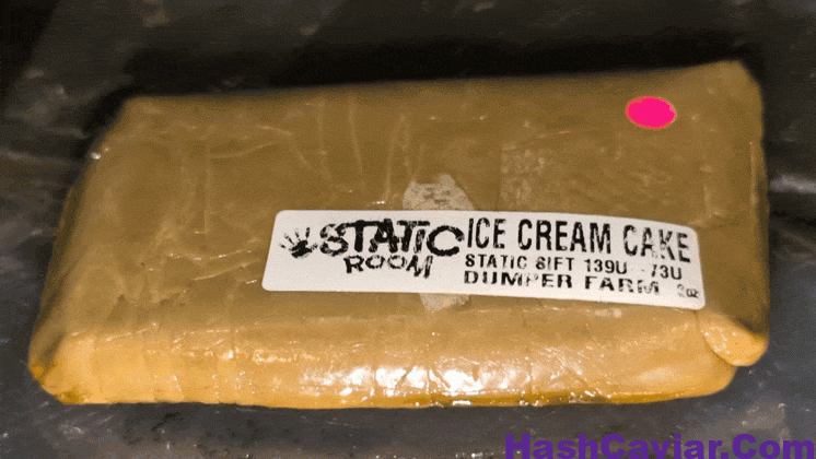 Hash Caviar 1 Buy Static Room Ice Cream Cake Pink Label Hash – Creamy Indulgence