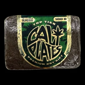 Plate-Style Hash Storage Tips & Preservation: Keep Your Cali Plates And Static Sift Fresh For Years 12 Obama Runtz Cali Plates Premium Static Sift stored as a collector plate
