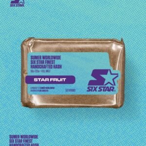 Six Star Finest Hash Brand Tile Star Fruit