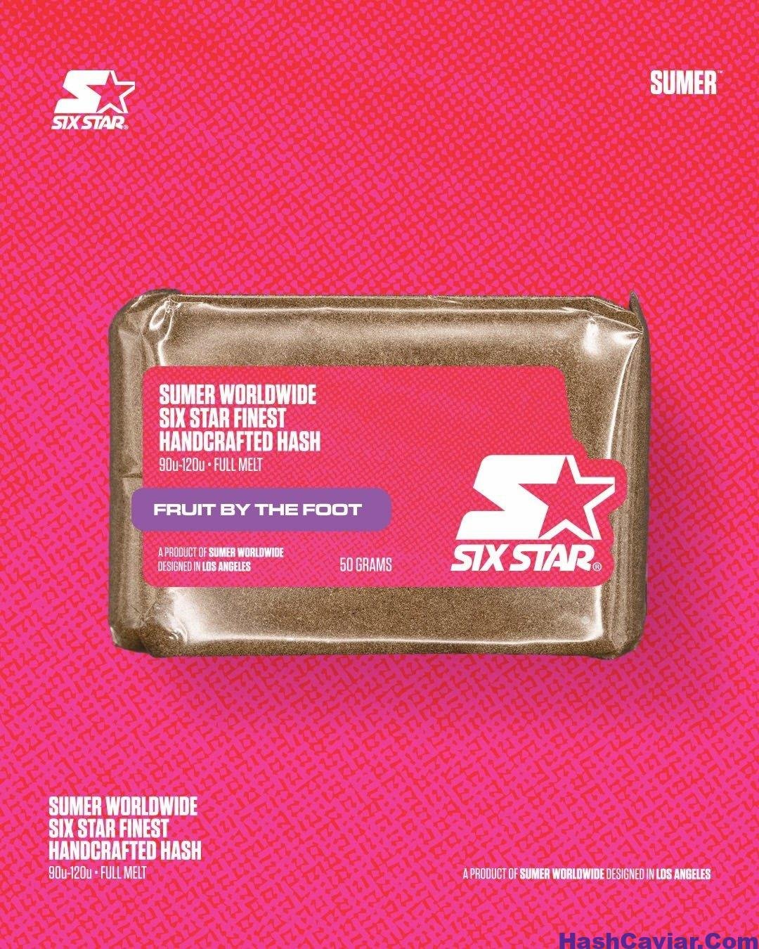 Fruit by the Foot Hash – Six Star Finest Handcrafted Hash