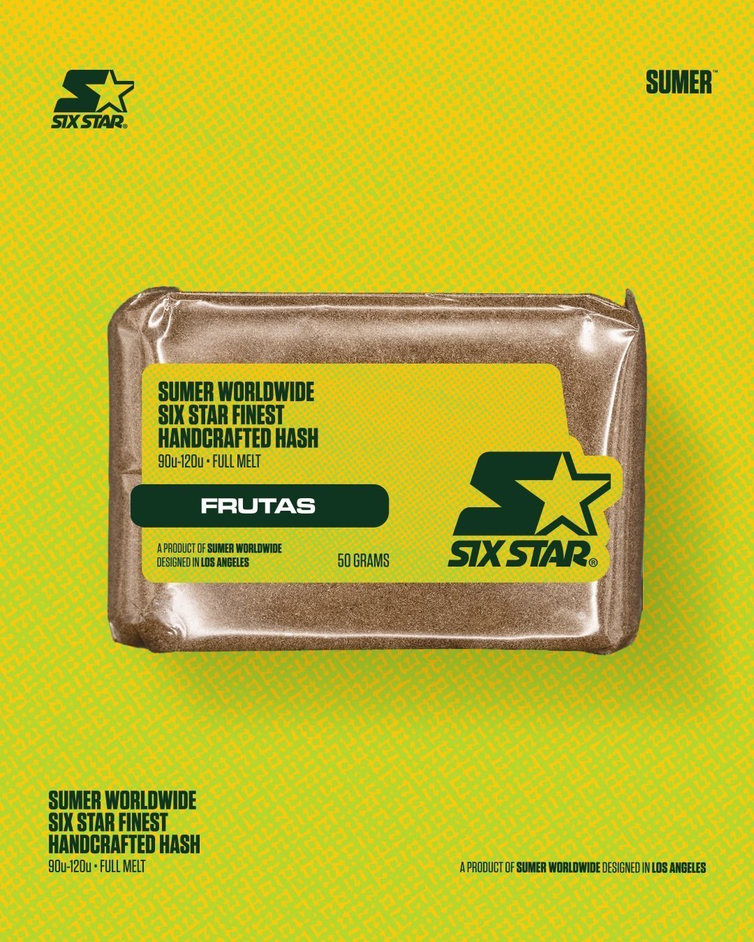 Frutas Hash – Sumer Worldwide Six Star Finest Handcrafted Hash 1 import placeholder for 272